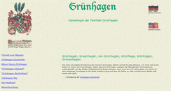 Desktop Screenshot of gruenhagen-chronik.de